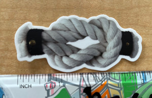 Reef Knot Vinyl Sticker