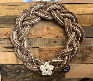 Star Knot Manila Wreath
