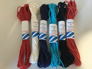 Colored Cotton Cord #15b- Hanks